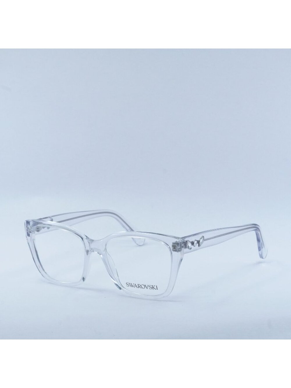 Swarovski SK2008 1027 Eyeglasses Crystal 53mm Geometric Frame